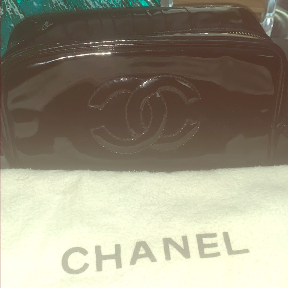 Authentic Chanel patent leather bag